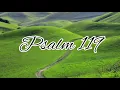 Psalm 119 - NLT visual straight through no intro or section headings