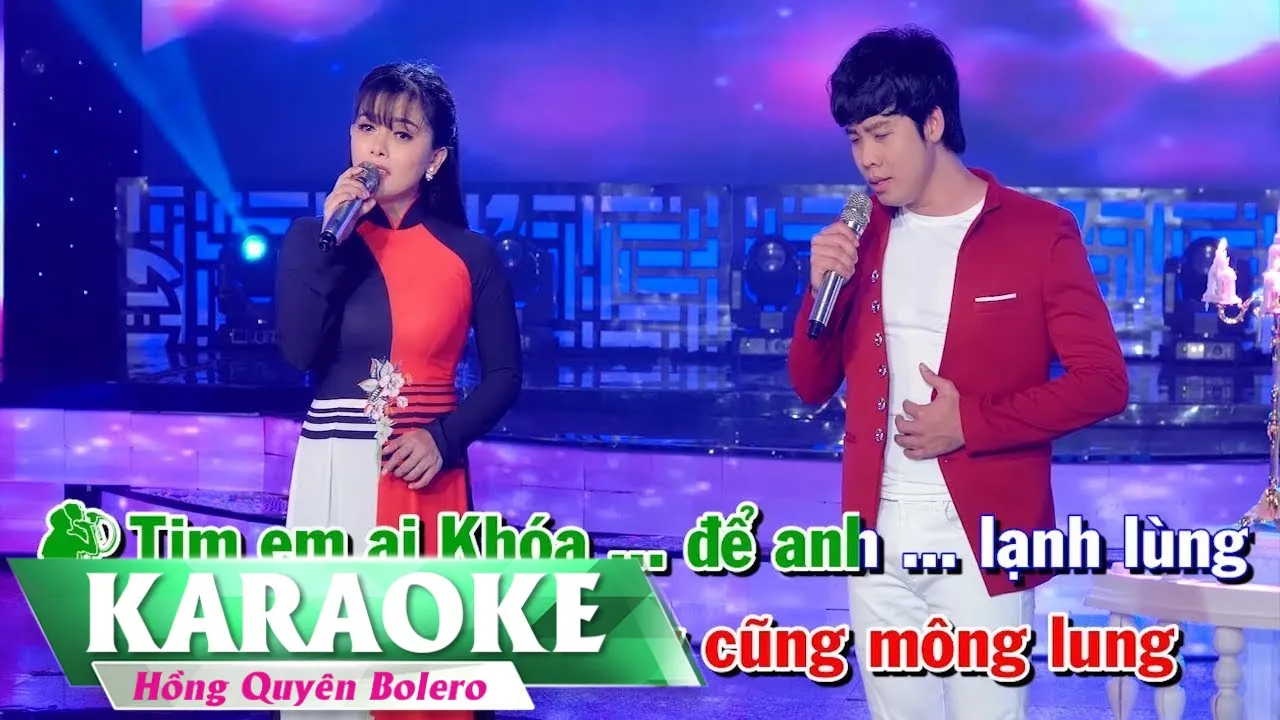 KARAOKE - Gõ Cửa Trái Tim | Song Ca Beat Chuẩn | Hồng Quyên & Puol Lê