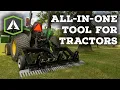 TR3 Rake - Driveway Grader Landscape Rake By ABI Attachments