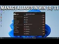 How To Manage App Execution Aliases on Windows 11 10 - Easy Fix