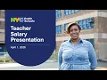 NYC Teacher Salary Benefits Explained NYC Public Schools Info Session
