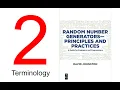 Random Number Generators Part 2 More Terminology