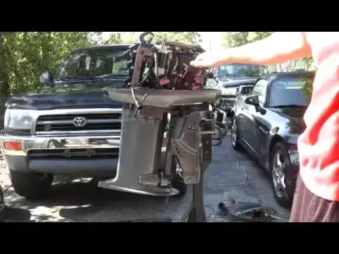 Yamaha 40hp 50hp 2 Stroke Power Head Removal DIY