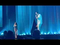 Kehlani & BLEU performing “Beautiful Lies” in Los Angeles last night