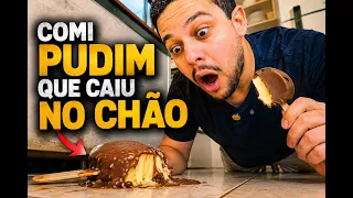 O pudim CAIU NO CHÃO! | Picolé de pudim #picoledepudim #pudim #receitaviral