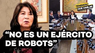 Martha Chávez evalúa si Keiko Fujimori debería hacer cambios en su gabinete | #TQH
