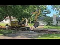 Filling the hole after utility work