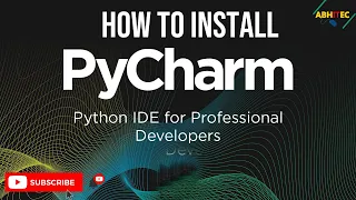 Downloading Python and Pycharm Installation Python Tutorials For Absolute Beginners