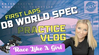 First D8WS laps @ROCCK RC! Practice Day VLOG #Racing #RC #Cars #Practice #VLOG #Drone #Drive #Nitro
