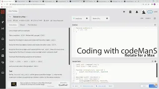 Codewars 7 kyu Rotate for a Max Javascript
