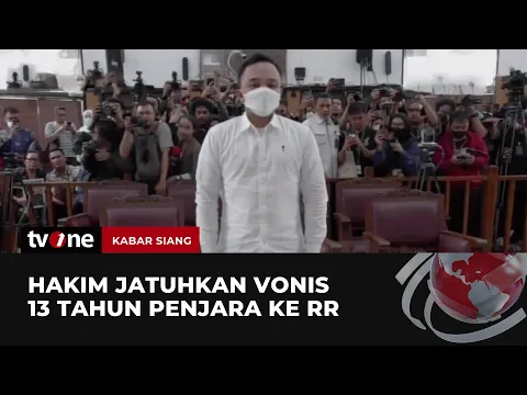 Ricky Rizal Divonis Hukuman 13 Tahun Penjara