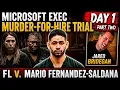 Microsoft Exec Murder-for-Hire Trial DAY 1 Mario Fernandez-Saldana Part 2