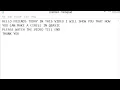 HOW TO MAKE A CIRCLE IN QBASIC