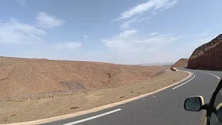 Driving Ouarzazate to Agdz Through the Aït Saoun Mountains | Morocco Scenic Drive 4K