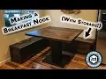 Making a Breakfast Nook With Storage