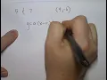 Writing a Quadratic Equation given the Root s a Point on the Graph - Example 2