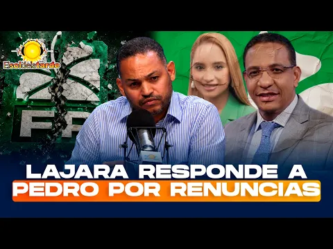 Lajara responde a Pedro Jimenez caso Leidy Laura