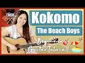 Download Lagu Kokomo 🏝️ The Beach Boys EASY Guitar Lesson 🎸 Beginner Tutorial | Chords, Strumming \u0026 Guide! 📝
