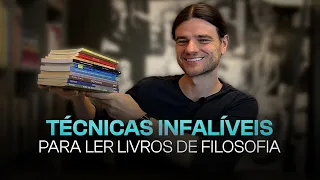 AS TÉCNICAS QUE EU UTILIZO PARA LER LIVROS DE FILOSOFIA