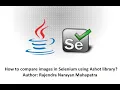How to compare images in Selenium using AShot Library