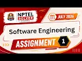 Software Engineering Week 1 NPTEL ANSWERS NPTEL JULY 2026