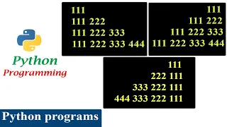 Print Numbers in Triangle Shape Pattern Program Python Tutorials