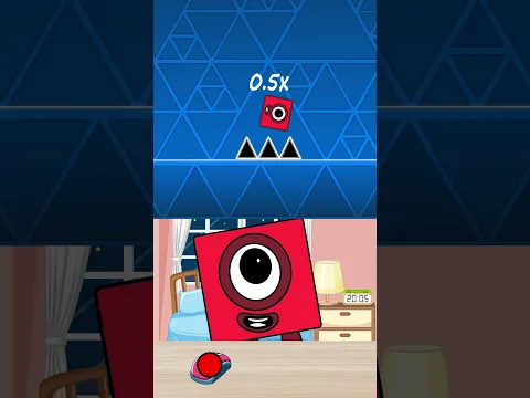 Behind Number One’s Pro-Level Mouse Click 🖱✨🤔 #shorts #sprunki #numberblocks #funny