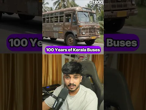 100 Years of Kerala Buses 🚌 (1910 → 2050)