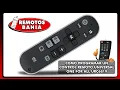 COMO PROGRAMAR CONFIGURAR UN CONTROL REMOTO UNIVERSAL ONE FOR ALL URC6819 CLONADOR