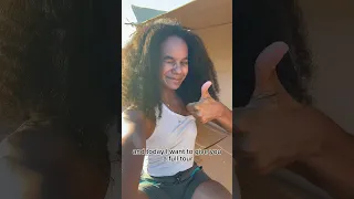 FULL TOUR of my biodegradable Beach House!