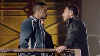 خناقة رضوان وفتحى فى القسم مسلسل البرنس محمد رمضان 