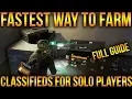 BEST WAY TO FARM CLASSIFIED GEAR RESISTANCE FARM GUIDE FOR SOLO PLAYERS THE DIVISION 1 8