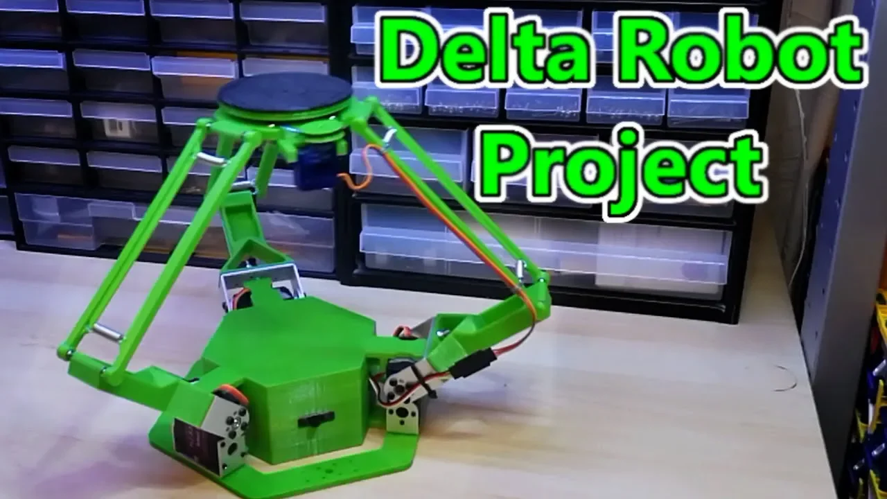 Building a 3D Printed Delta Robot with Arduino