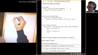 Java 8 OCA 1Z0-808 - Java Inheritance Enthuware sample questions