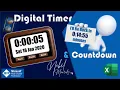 Amazing Stopwatch Time and Date and a Countdown Timer in Excel