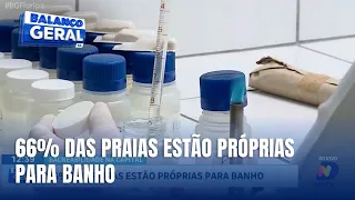 Relatório do IMA aponta que mais de 30% das praias de Florianópolis estão impróprias
