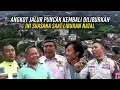 Download Lagu ANGKOT JALUR PUNCAK KEMBALI DILIBURKAN | INI SUASANA SAAT LIBURAN NATAL MP3