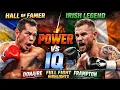 Lagu Hall of Famer vs Irish Legend 🔥 Donaire’s Power vs Frampton’s IQ | Full Fight Highlights
