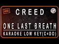 Download Lagu CREED - ONE LAST BREATH - KARAOKE LOW KEY (C=DO)