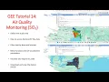 Google Earth Engine Tutorial 14 Air Quality Monitoring SO2 Concentration