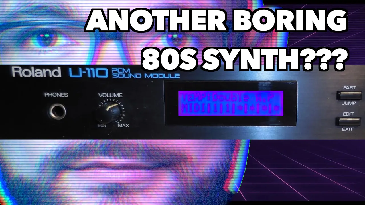 Roland U-110 - Yet Another Boring 80s Synthesizer???