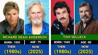 Heartthrob T V Actors Of 80s Then and Now