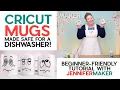 Cricut Mug Tutorial Dishwasher Safe Beginner Friendly From Start to Finish