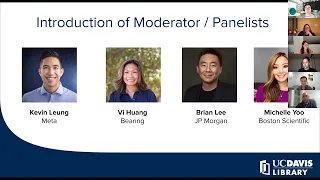 UC Davis GSM Product Management Panel Event April 6 2022