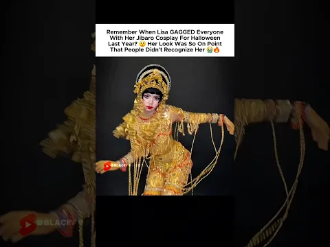 When Lisa broke the internet with her Jibaro cosplay for Halloween! π±π₯ #lisa #λ¦¬μ¬ #blackpink #λΈλνν¬
