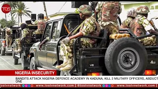 bandits attack nigeria defence academy in kaduna kill 2 military officers abduct one