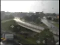 New York Buffalo Tornado Captured On Traffic Cam NY 33 at Oak Street 8x speed