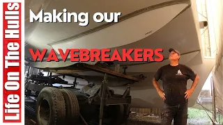 Making our Wave Breaker Nacelles. – Catamaran Build Ep274