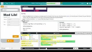 Code org Event-Driven Programming Lesson 7