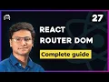Deprecated React Router DOM Complete Guide - React Tutorial Bangla Series